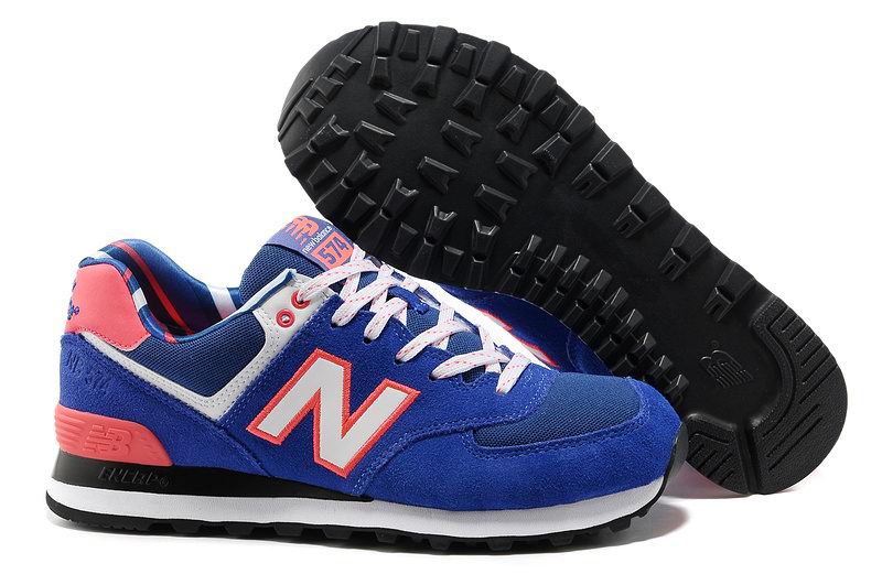 new balance femme bleu marine et orange